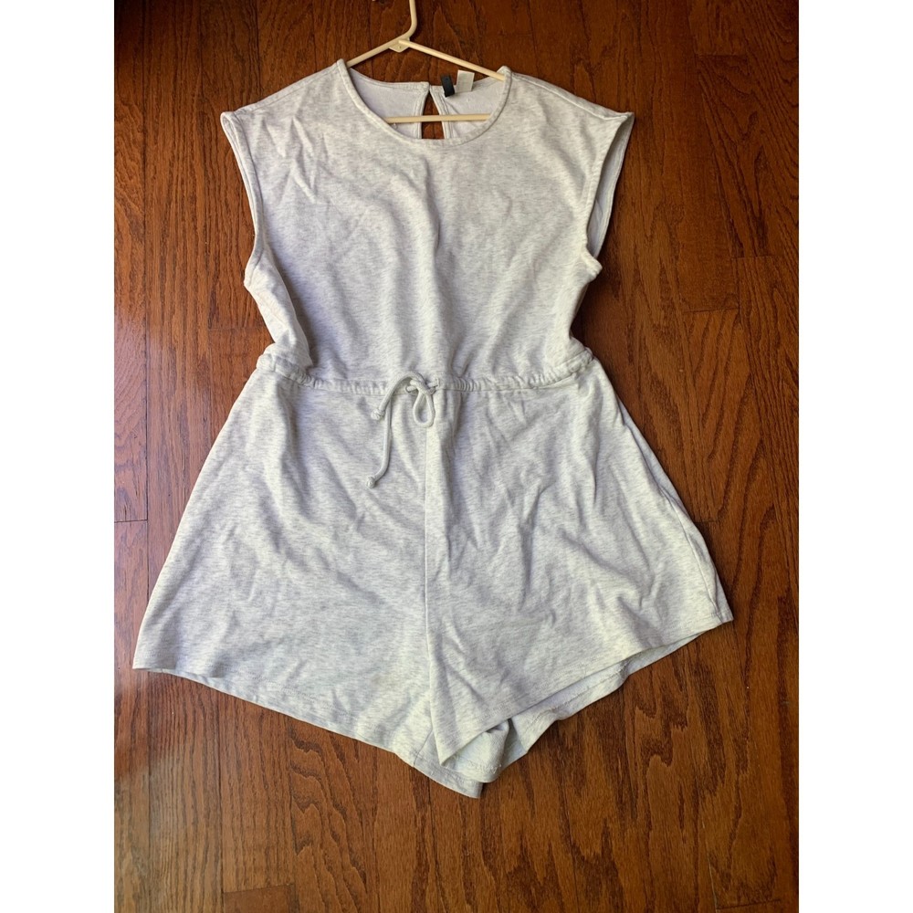 H&M Drawstring Sleeveless Romper Size Xl - image 1